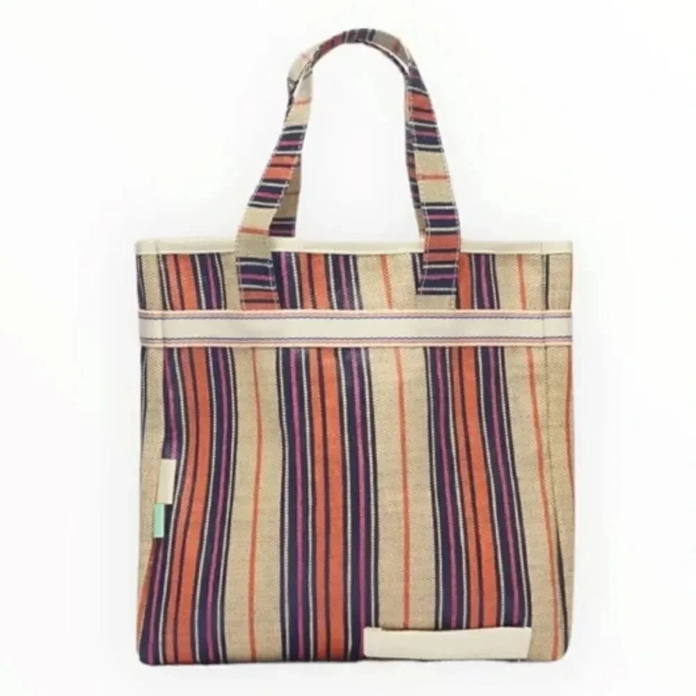 ZARA Kids | Orange | STRIPED FABRIC SHOPPER